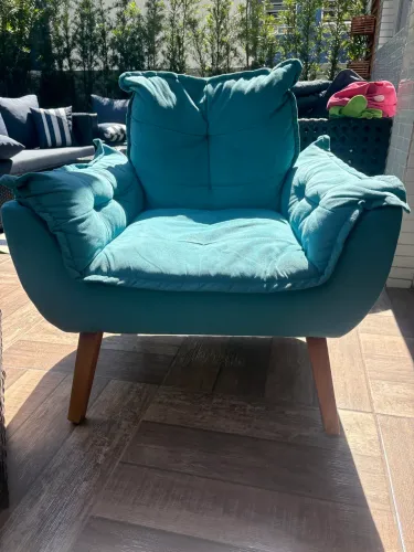 Poltrona azul