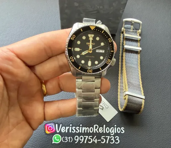 Relógio Seiko 5 Sports Semi Novo