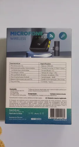 Microfone para celular