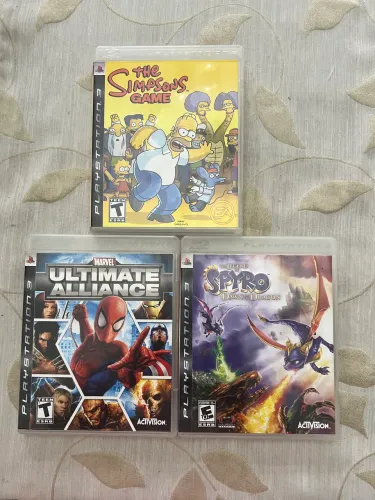 3 JOGOS RAROS PS3 - ORIGINAIS