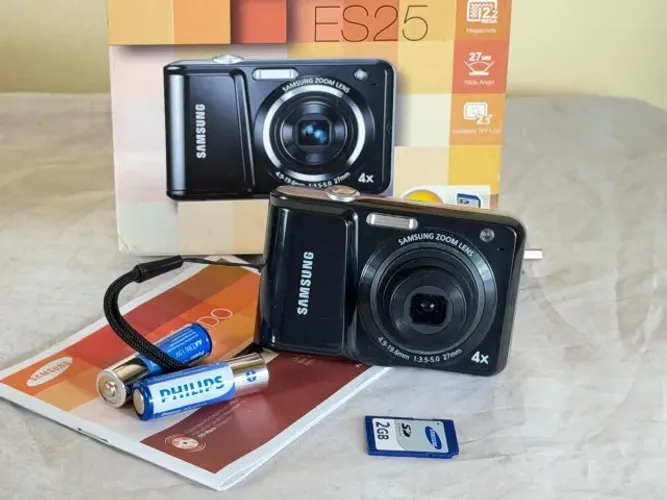 Camera Digital Samsung Es25 12.2 Px Completa