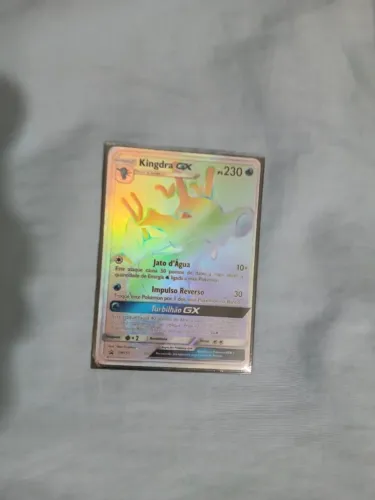 Carta pokémon Kingdra Gx SM155