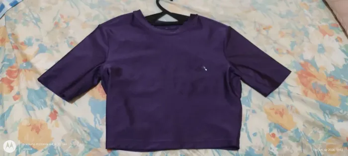 Cropped Adidas Roxo