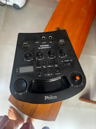 caixa de som PHILCO PHT3000 Bluetooth usada em ótimo estado!
