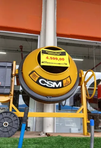 Betoneira CSM 400l para retirada na loja física em Recife