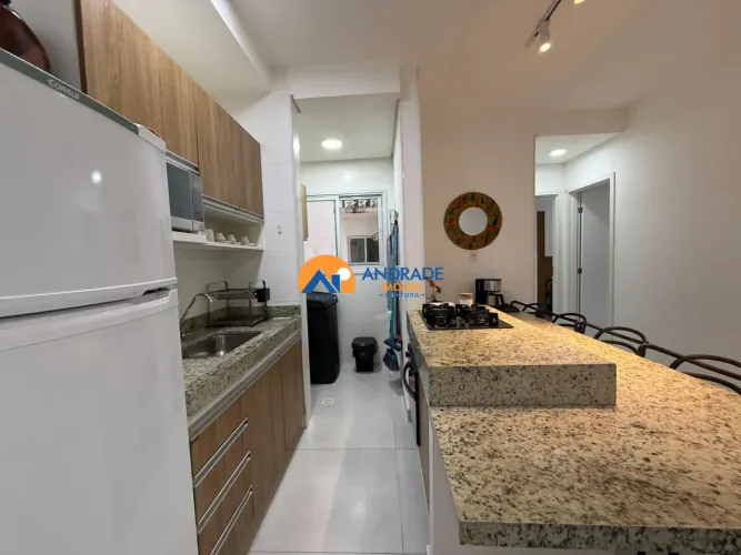 Apartamento 2 dormitórios e Varanda Gourmet na Praia Grande em Ubatuba