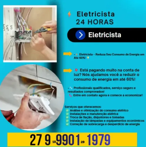 Eletricista Profissionais qualificados
