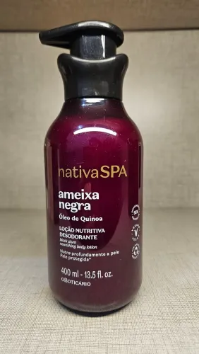 Creme Hidratante Ameixa Negra Nativa Spa - oBoticario
