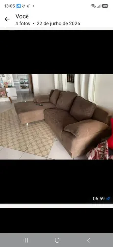 Sofá chaise 