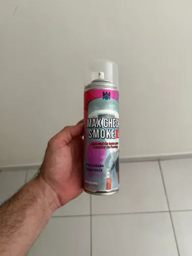 Spray para teste detector de fumaça