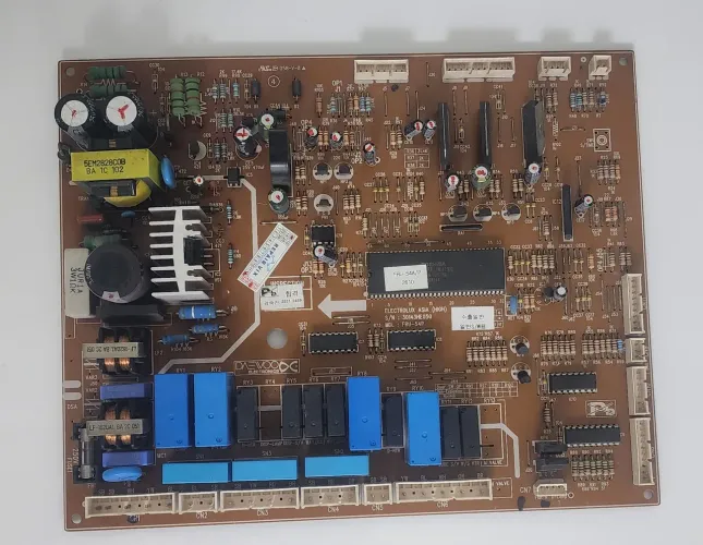 Placa de geladeira electrolux