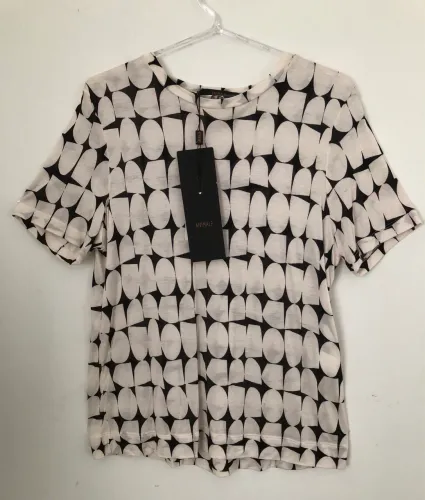 T-Shirt Animale Estampa Geométrica 