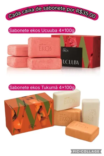 Sabonete ekos natura