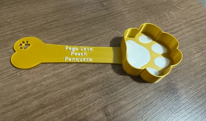 Pá/Medidor de ração personalizado