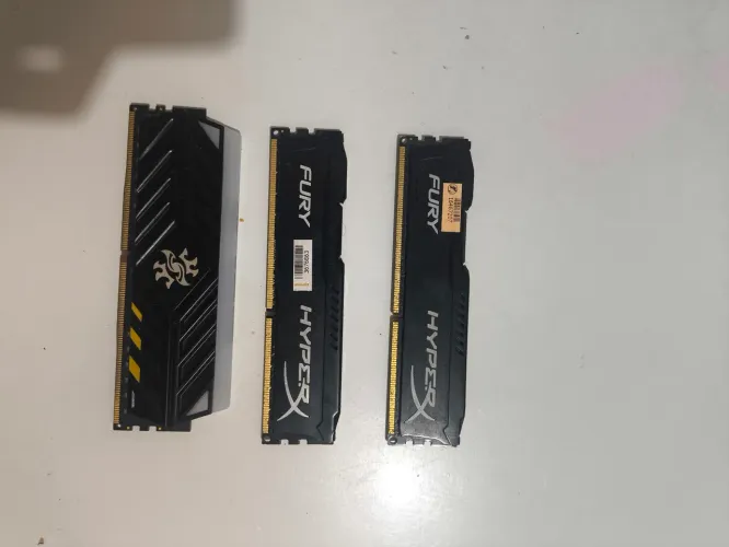 Memórias ram (negócio o valor)