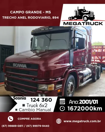 Vende-se caminhão Scania 2001 