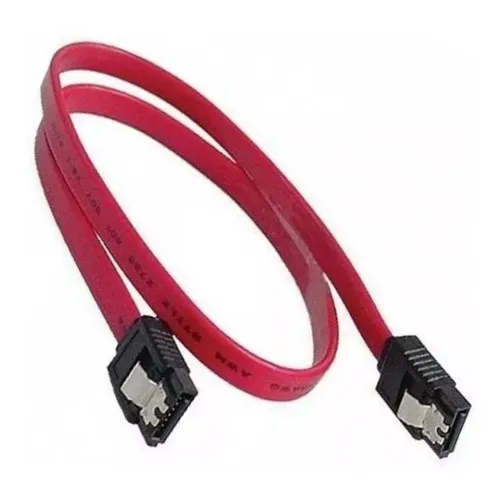 Cabo De Dados Sata 3 Blindado Com Trava 6 Gb/s 40cm Dvdrw