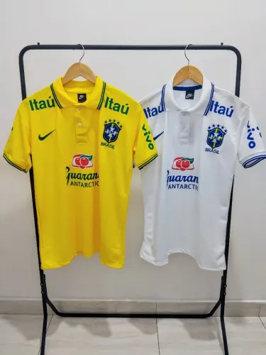 Polo Seleção Brasileira M ao GG - Somos Loja