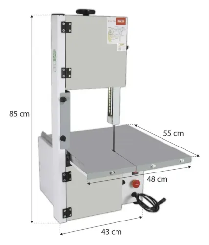 Serra fita branca lam 181, sem moedor, marca Malta