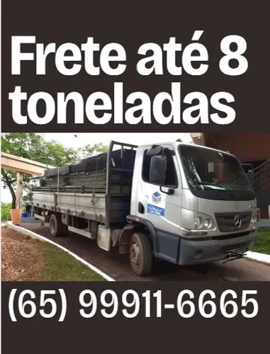 FRETE ATÉ 8 TONELADAS