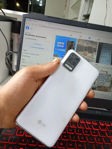 LG K52s BRANCO Impecável