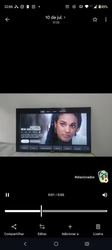 Smart TV Semp 32 polegadas