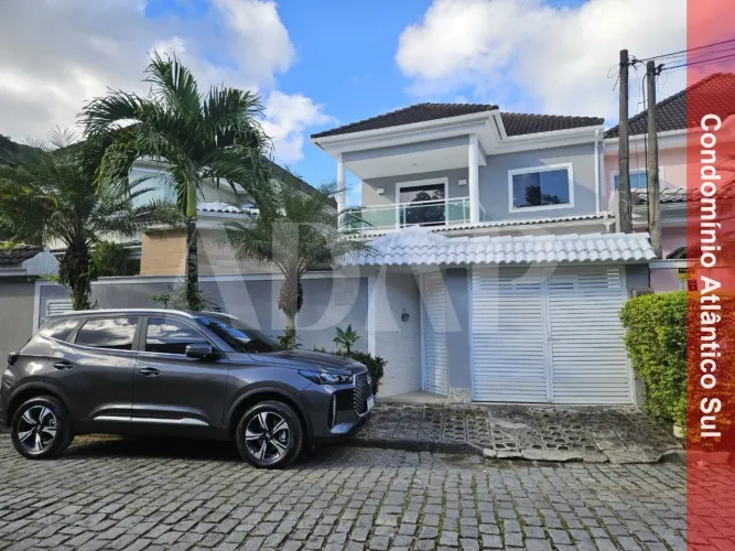 Casa em Condomínio de Luxo em Vargem Pequena, Rio de Janeiro-RJ: 4 quartos, 1 suíte, 2 sal