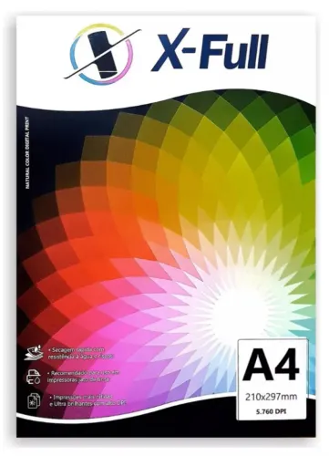 500 Folhas Papel Matte Fotográfico Fosco (sem brilho) 108gr