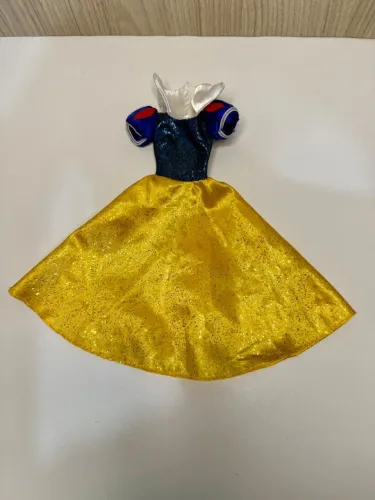 Vestido Branca de Neve para Boneca 30 cm - Princesa Disney