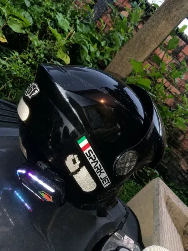 Capacete Spark Jet tam 60 com intercomunicador