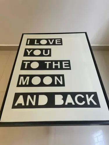 Quadro Decorativo Preto/Branco