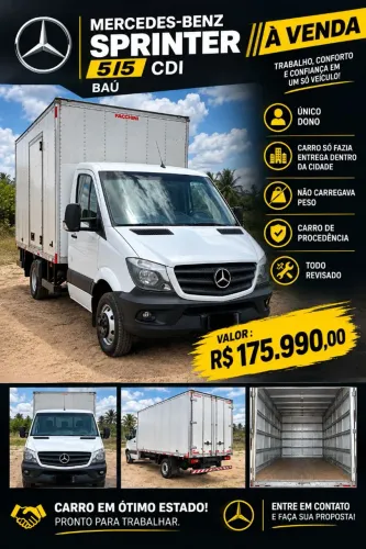 Mercedes-Benz Sprinter 515 Van 2.2 Diesel 2018