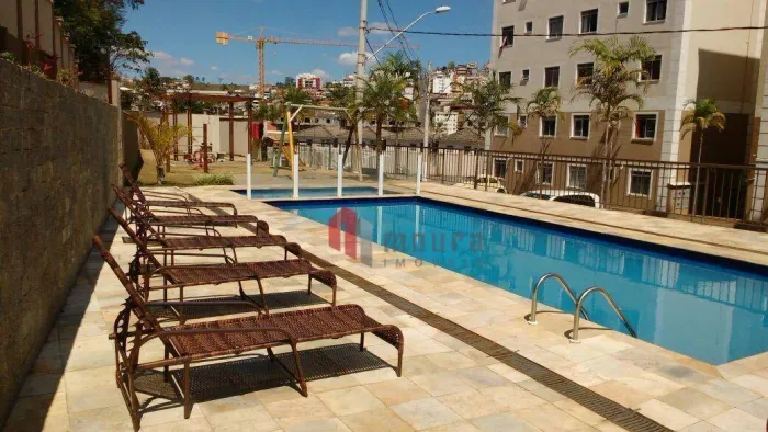 Apartamento com 2 dormitórios à venda, 45 m² por R$ 200.000,00 - São Pedro - Juiz de Fora/