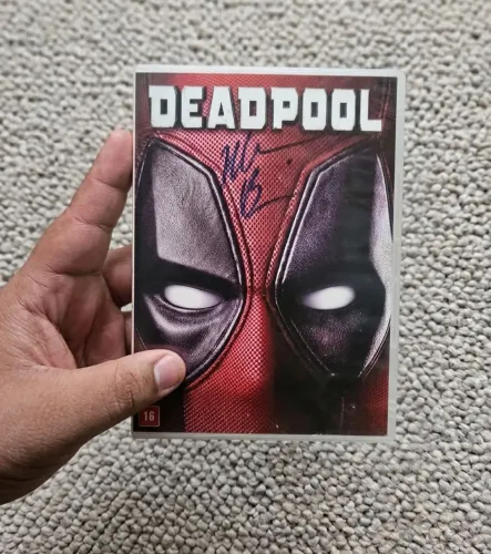 DVD Deadpool Autografado