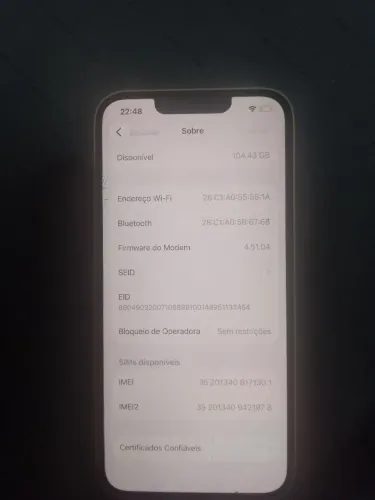 iPhone14 128 gb amarelo semi novo