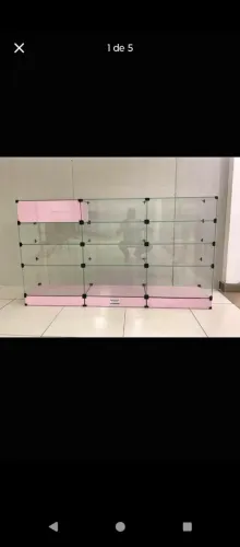 Vitrine modulada