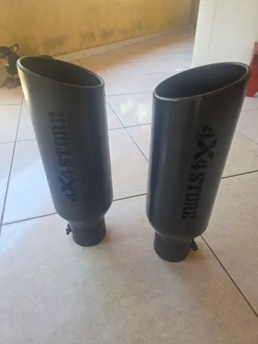 Ponteira escapamento 3 para 5 polegadas