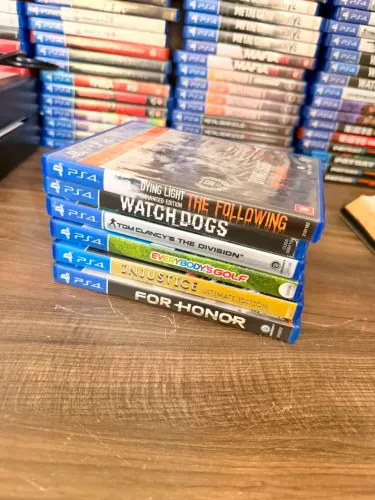Lote jogos de Playstation 4