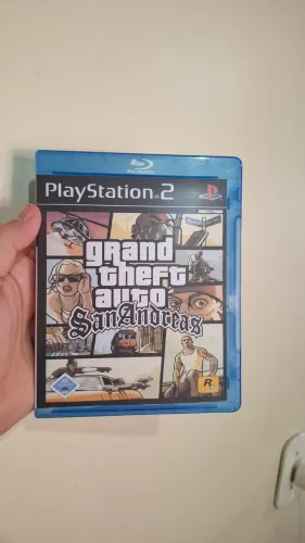 GTA San Andreas Física Mídia PS2 PT