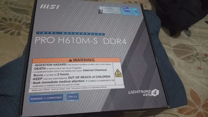 Placa Mãe MSI H610M-S LGA1700