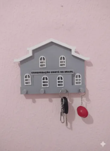 porta chaves personalizado ccb