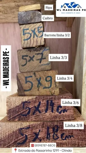 Madeiramento: Madeira Direto Da Madeireira! Somos Loja Física!