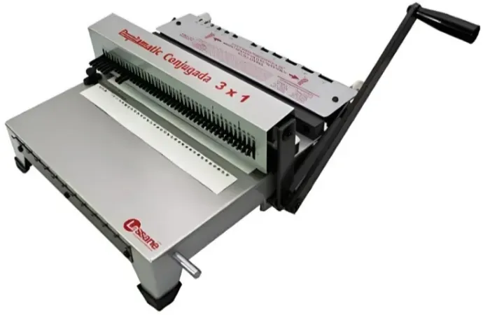 Encadernadora Wire-o Duplamatic Conjugada Oficio Passo 2x1