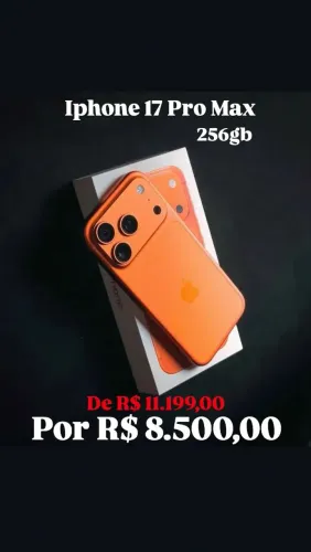 Iphone 17 Pro max 256gb