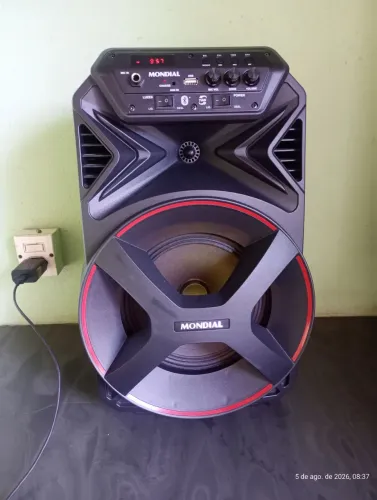 Caixa mondial bluetooth