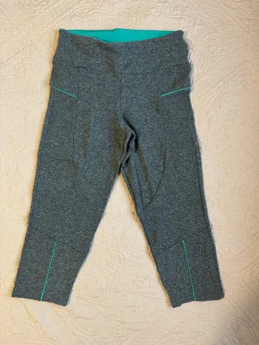 calça legging capri marisa active p cinza
