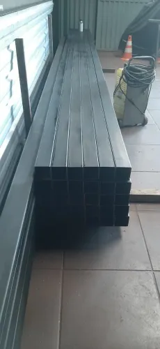 Vendo Colunas 80x80 Chapa 14Barra 6 metros novos