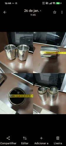 Ponteiras em Aço INOX