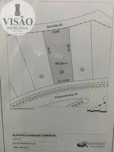 TERRENO RESIDENCIAL em MANAUS - AM, PONTA NEGRA - Alphaville Comercial