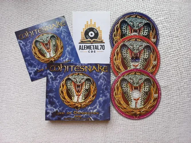 Cd Whitesnake - Live At Donington 1990